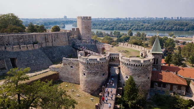 Belgrade's historically impregnable Kalemegdan fortress