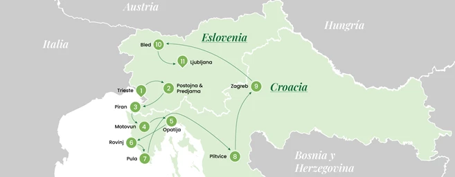 Viaje a Eslovenia e Istria croata