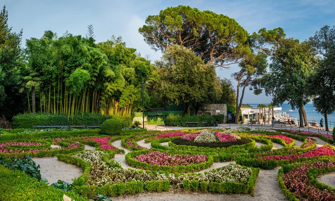 Popular vacation destination during former Austro-Hungarian empire - Opatija