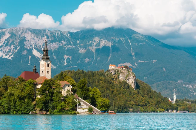 Lake bled with it's world-famous island